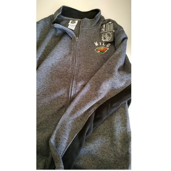 NHL Other - Minnesota Wild NHL Men's Full Zip Front Jacket